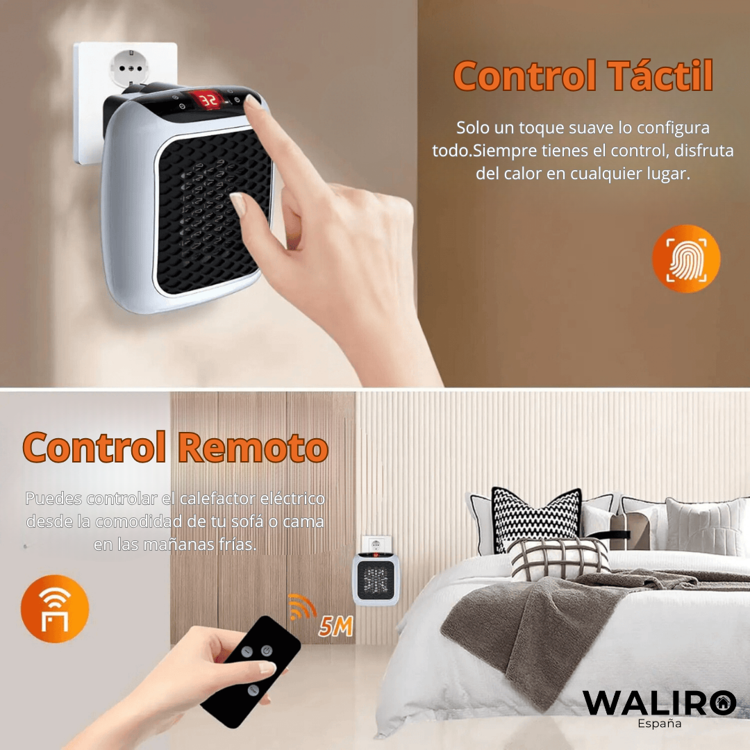 AeroHeat™ Calefactor Portátil de Pared