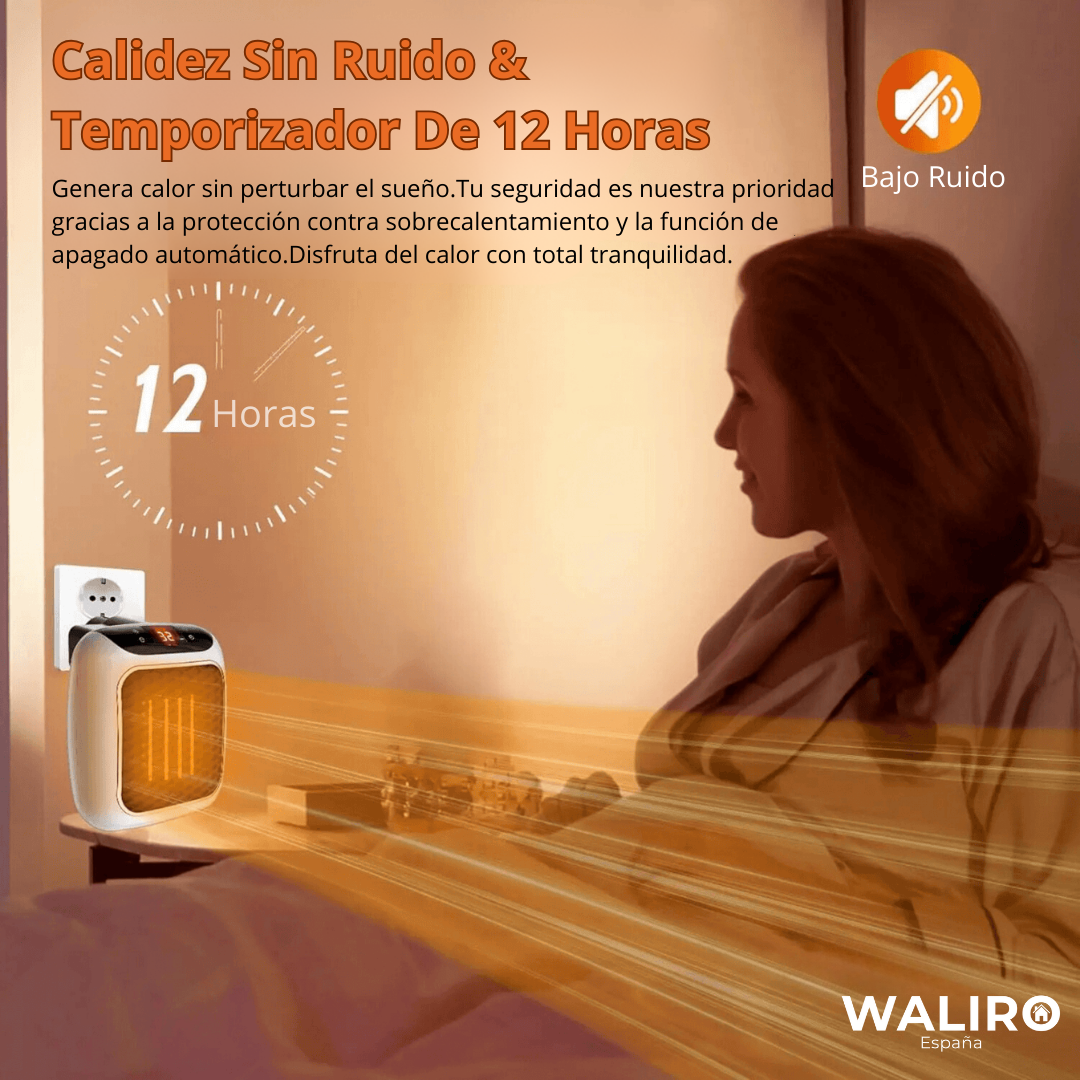 AeroHeat™ Calefactor Portátil de Pared