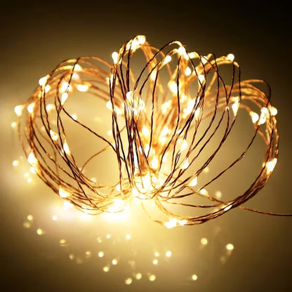 Luces LED a pilas – 5 m