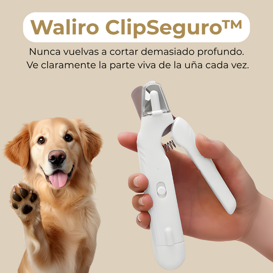 Waliro ClipSeguro™ – Corta las uñas sin riesgo ni estrés